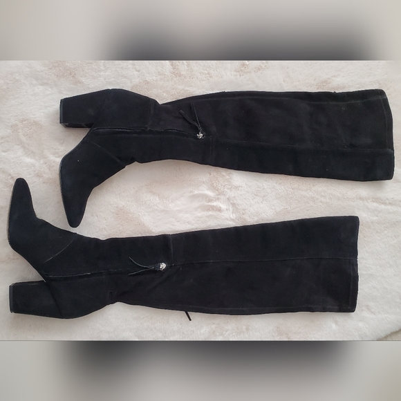 Rebecca Minkoff Over the knee Fringe Boots - Picture 3 of 6